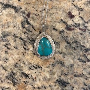 The Navajo Turquoise Necklace. NEVER WORN